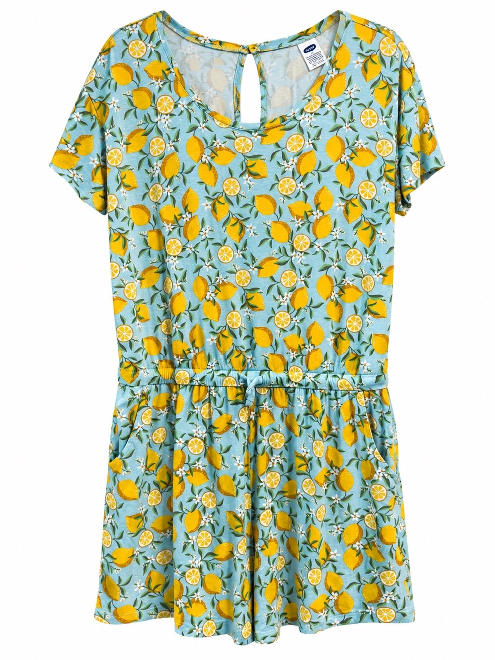 Alex’s Lemonade Stand Lemon Print Romper — Size L